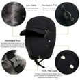 thumbnail image 4 of Winter Trapper Hat - 3-in-1 Windproof Face Mask Cap for Men and Women, Full Face Coverage with Ear Flaps for Extreme Cold Weather, 4 of 7