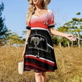 thumbnail image 4 of Vestido de manga corta Ford Mustang para mujer, vestido de noche para mujer, moda femenina, cumpleaños para mujer., 4 of 7