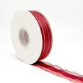 thumbnail image 4 of LAICAIW Red Ribbon-Organza Sheer Ribbon,1 Inch x 50 Yards Gift Satin Ribbon for Party Decoration,Gift Wrap,DIY Crafts, 4 of 7