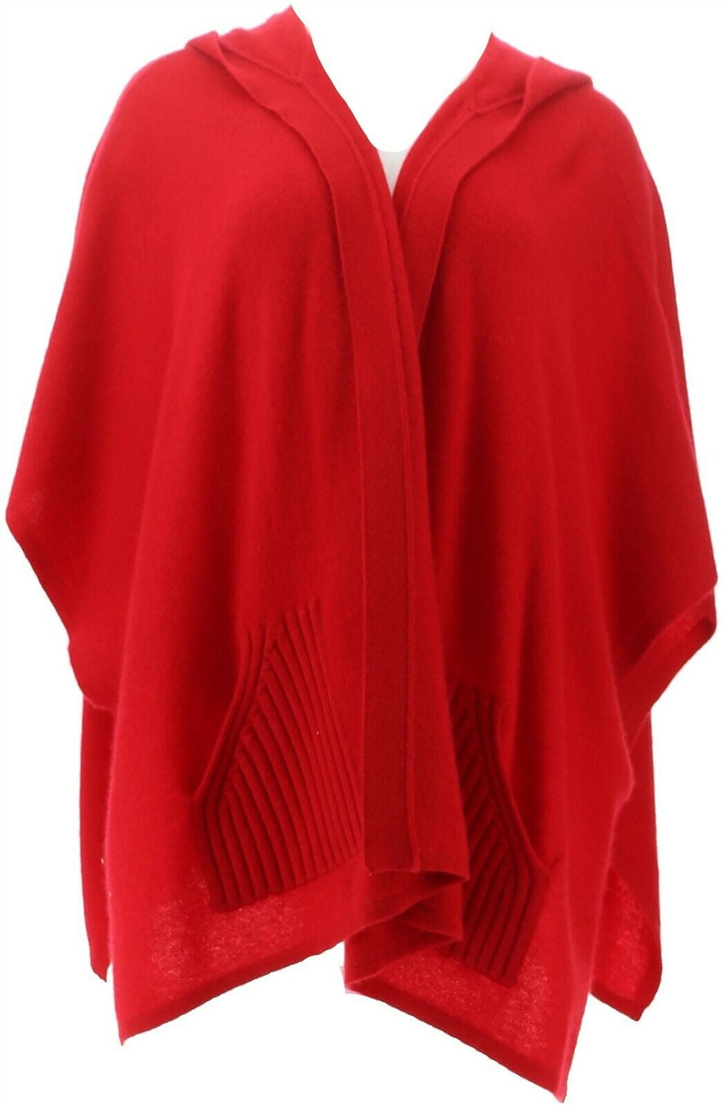 Isaac Mizrahi 2Ply Cashmere Hooded 