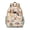 Beige-22, variant on Rustic Farm Students Backpack with Cute Cow Print, Buffalo Cartoon, and Black and White Cow Pattern for Students and Students