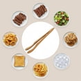 thumbnail image 5 of Toaster Tongs,Cooking Tongs,Bamboo Toast Tongs,7 Inches Long Wood Toaster Tongs with Anti-slip Design,Tongs for Cooking with Cooking Oil Coating(A), 5 of 9