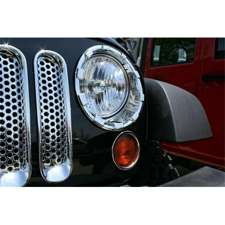 Putco 400523 Grille Assembly, Chrome Grille Cover