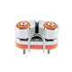thumbnail image 1 of Riwesomey Cuerda Cleat Composite Acero inoxidable Herrajes progresivos Equipo de Pilates para navegar Velero Kayak Wire Fairlead Sailings Bombillas para automóviles No.02, 1 of 6