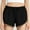 Black, variant on Women's Floral Print Athletic Shorts With Built In Liner Loose Fit Breathable Running & Yoga Shorts Womens Shorts Pack Short Shorts for Women Sexy Short Underwear for Women Bib Overall Shorts for
