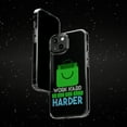thumbnail image 6 of DistinctInk Clear Case for Apple iPhone 15 Pro MAX (6.7" Screen) - Work Hard Shop Harder, 6 of 9