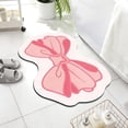 thumbnail image 4 of Absorbent Bath Mats for Bathroom Floor Bow Shaped Quick Drying Non Slip 40X60Cm, 4 of 6