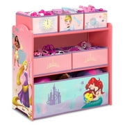 Disney Princess 6 Bin Design and Store Toy Organizer by Delta Children