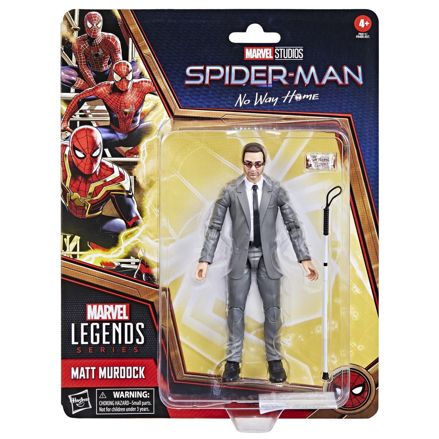 Hasbro Marvel Legends Series, figurine articulée de collection Matt Murdock de 15 cm de Spider-Man : Sans retour, à partir de 4 ans
