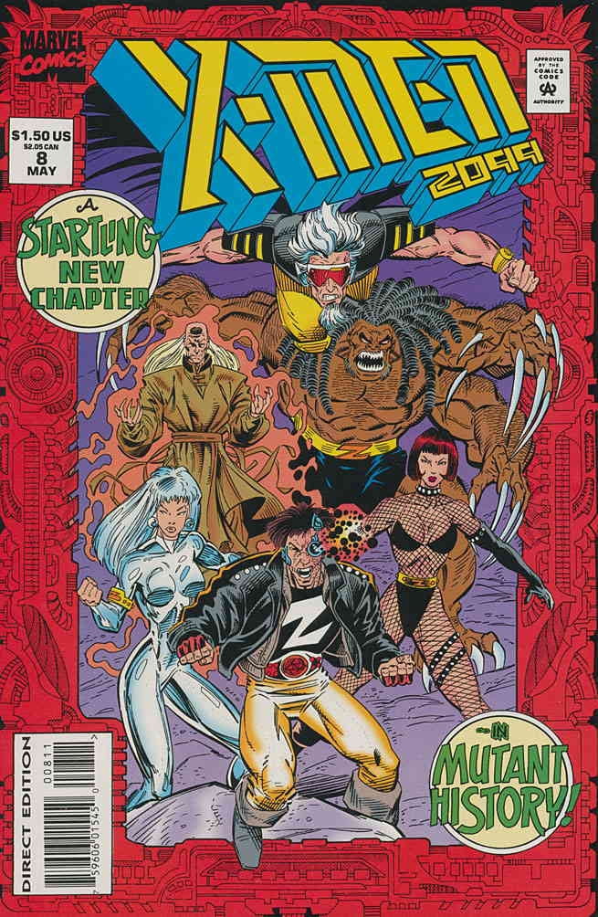 Cover of X-Men 2099 #8