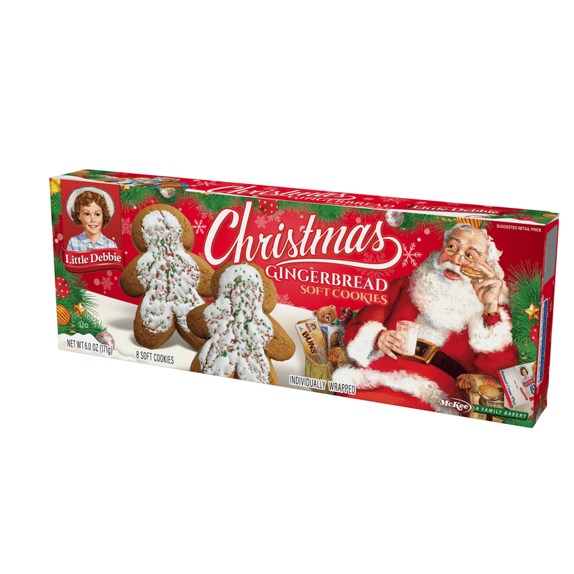 Buy Snack Cakes, Little Debbie Family Pack Christmas Gingerbread