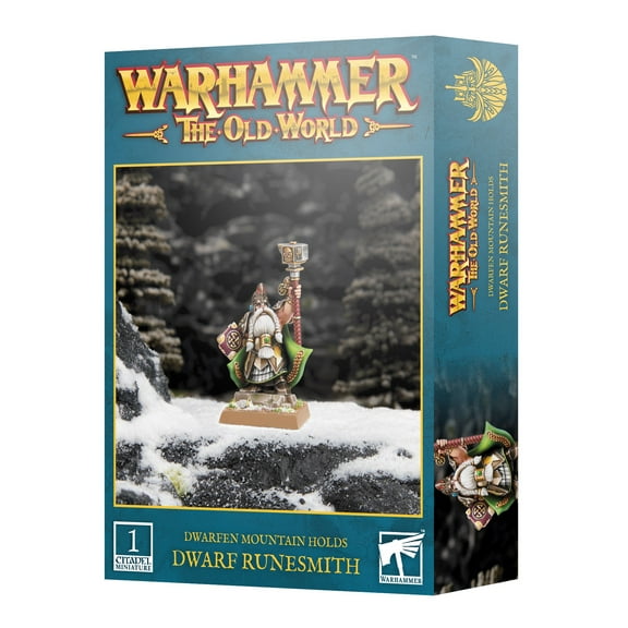 Warhammer: The Old World Dwarfen Mountain Holds Runesmith