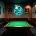 thumbnail image 2 of UPONRAY Two Lines Circular Billiards Custom Neon Signs, Usb Powered with Adjustable Brightness Wall Decor for Gifts, Warm White, 18 inch, 2 of 9