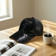 thumbnail image 5 of Sombreros de Sol Mujeres Gorra de Béisbol de Lentejuelas Espumantes, Gorra de Malla Ajustable, Sombrero de Sol Transpirable, Gorra de Béisbol de Viaje Y Gorra Puntiaguda Adecuada para Sombreros de Fie, 5 of 6