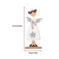 thumbnail image 3 of Inteprter Decoración navideña de Ángel para el hogar, interesante, bricolaje, vacaciones, adornos navideños, adornos para festivales, Kits de decoración para fiestas Inteprter HA068925-00, 3 of 6