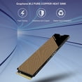 thumbnail image 4 of Enfriador De Disipadores De Calor De Cobre M.2, Kit De Disipador De Calor Para Computadora Portátil M.2 De Alta Precisión De Conducción De Calor Rápida Para Juegos, 4 of 7