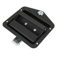 thumbnail image 1 of Cerradura De Paleta Para Caja De Herramientas, Pestillo Para Caja De Herramientas De Montaje Empotrado De 5,5x5,5 Pulgadas, Acero Al Carbono Recubierto De Negro Con Y Llaves, 1 of 7