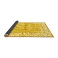 thumbnail image 2 of Ahgly Company Indoor Square Animal Yellow Traditional Area Rugs, 3' Square, 2 of 4