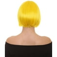 thumbnail image 6 of HPO Adult Women's Solid Bob Wigs, Multiple Color Options One Size (White), 6 of 110