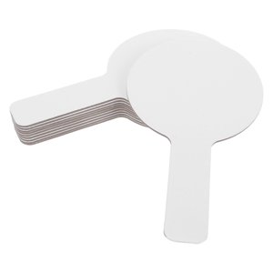 OULII 10pcs Portable White Board Dry Effacer Petits tableaux blancs pour les étudiants Blanc Idéal pour la maison école