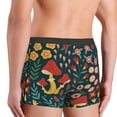 thumbnail image 5 of Balery Berries and Flowers Men's Boxer Briefs, Soft and Breathable Cotton Underwear with nylon Waistband-Medium, 5 of 9