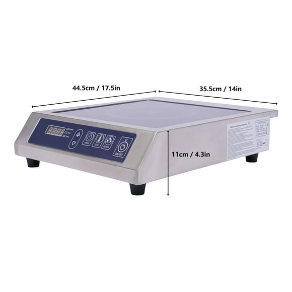 Modern Electric Induction Cooker Digital 3500 Watt Commercial Induction Cooktop