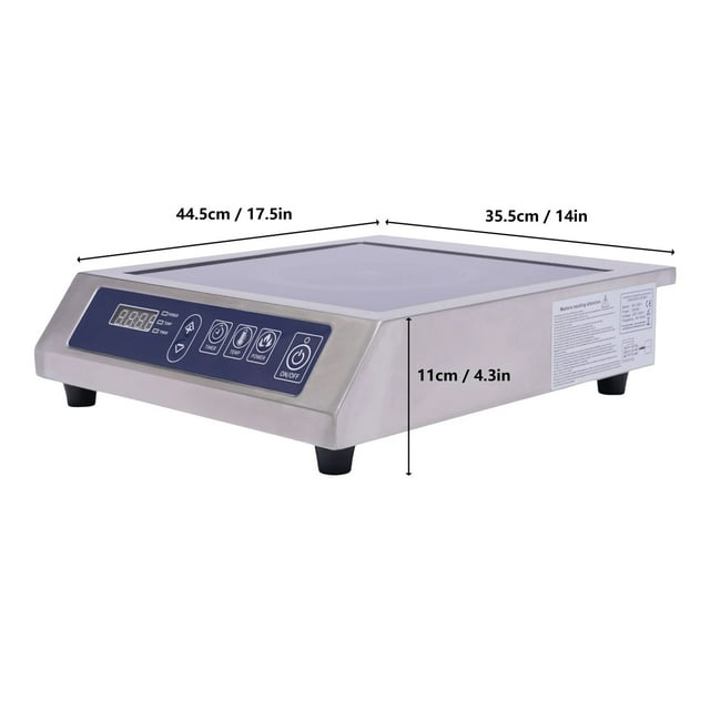 Modern Electric Induction Cooker Digital 3500 Watt Commercial Induction Cooktop