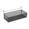 thumbnail image 4 of deevoka Dormitory Bed Bedside Shelf Stylish Decorative Bunk Bed Mesh Origanizer Hanging black, 4 of 9