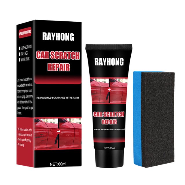Elimine la suciedad obstinada Auto Scratch Eraser Scratch Remover Compuesto 60ML Efectivo