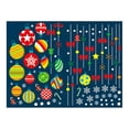 thumbnail image 1 of 8 Pegatinas de pared navideñas, pegatinas de pared para ventana de cristal, murales de Papá Noel, adornos navideños para el hogar, diciembre, 1 of 5