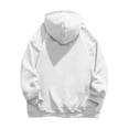 thumbnail image 4 of MHFRRA Sudadera con Capucha y Cordón con Estampado de Cabeza de Toro para Hombre, Estilo Informal, Cómoda, para Uso Diario Blanco, 4 of 4