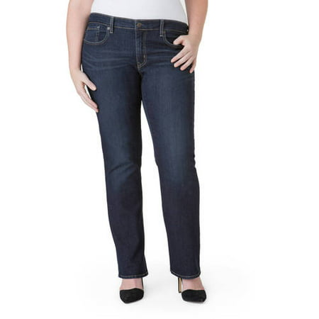 Signature by Levi Strauss & Co.™ Women's Plus Modern Straight Jeans ...