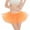 Orange, variant on Adult Tutus for Women Womens High Quality Pleated Gauze Short Skirt Adult Tutu Dancing Skirt Womens Tutu Skirt (Orange,One Size)