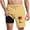 Yellow, variant on JUUYY Swim Trunks for Men with Compression Liner Bathing Suit Casual Lightweight Quick Dry Elastic Waist Beach Shorts with Pockets Yellow XL