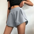 thumbnail image 5 of TMOYZQ Women's Athletic Shorts Quick Dry High Waisted Running Shorts Pocket Sporty Short Gym Elastic Workout Shorts, 5 of 5