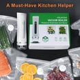 thumbnail image 2 of HSJAYAH Scelleuse sous Vide avec 30 Sacs, Scelleuse Portative avec Réservoir d'Eau Visible, Portable pour une Fraîcheur 6X, sous Vide et Rangement de Cuisine, 2 of 7