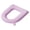 Pink, variant on Washable Waterproof Toilet Seat Cushion, All-Season Soft EVA Toilet Seat Cover Pad with Handle, Universal Adhesive Reusable Toilet Lid Mat for Bathroom