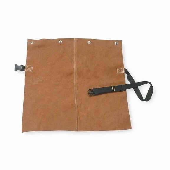 Condor Welding Apron, Leather, 19 in Length, Brown 5AC71