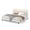 beige king, variant on Gaderth Platform Bed Frame with Headboard, Corduroy Upholstered Bed with Wooden Slats, Quiet Design Metal Support, Modern Bedroom Furniture,No Box Spring Needed