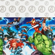 Marvel Avengers Party Plastic Table Cover, 54" x 96"