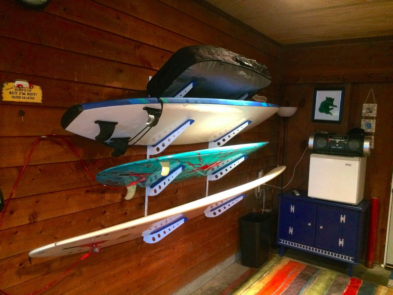 Surf Hack #43: Build Yourself an Indoor Board Rack