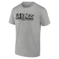 thumbnail image 2 of Men's Heathered Gray Los Angeles Kings Solid Formation T-Shirt, 2 of 3