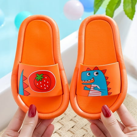 

Girls Toddler Dinosaur Baby Shoes Summer Sandals Boys Fruit Children Slippers Girl s shoes