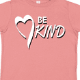 thumbnail image 4 of Inktastic Be Kind with Heart Ribbon in White Text Boys or Girls Toddler T-Shirt, 4 of 5