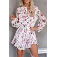 thumbnail image 1 of Robe Fluide à Imprimé Floral Vintage pour Femmes, 1 of 23