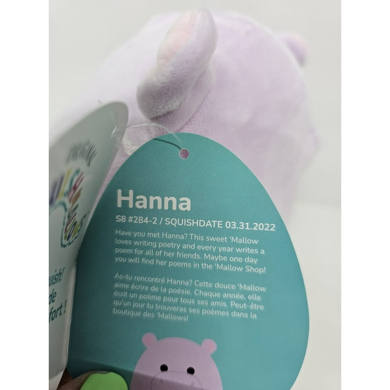 Hanna Squishmallows Hanna The Purple Hippo – Little C Land