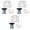 Repair Kit,Plunger,Float x3, variant on CarbForge Motorcycle Carburetor Rebuild Kit for Triumph Adventurer 900 1996-2001 885cc Float