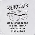 thumbnail image 3 of Inktastic Science Baby Burp Cloth, 3 of 3