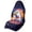 Patriotic Bald Eagle & Fireworks Design, variant on XYZCANDO Vintage American Flag & Bald Eagle Car Seat Towel Cover - 250th USA Anniversary Sweatproof Protector - Universal Fit for Cars, Trucks, SUVs
