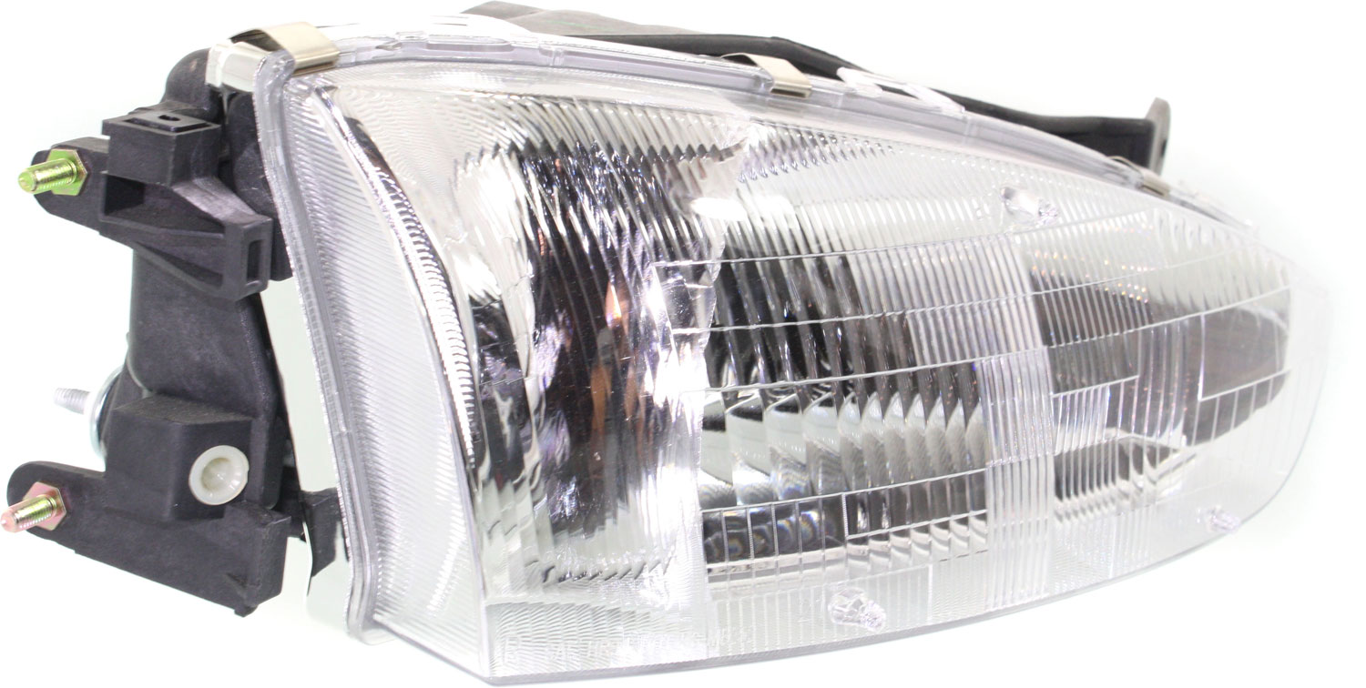 Headlight Compatible With 1997-2002 Mitsubishi Mirage Right Passenger Halogen With bulb(s)